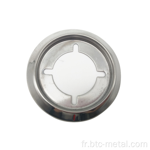 Base en alliage en aluminium pour les inserts de bouton de cuisinière à gaz